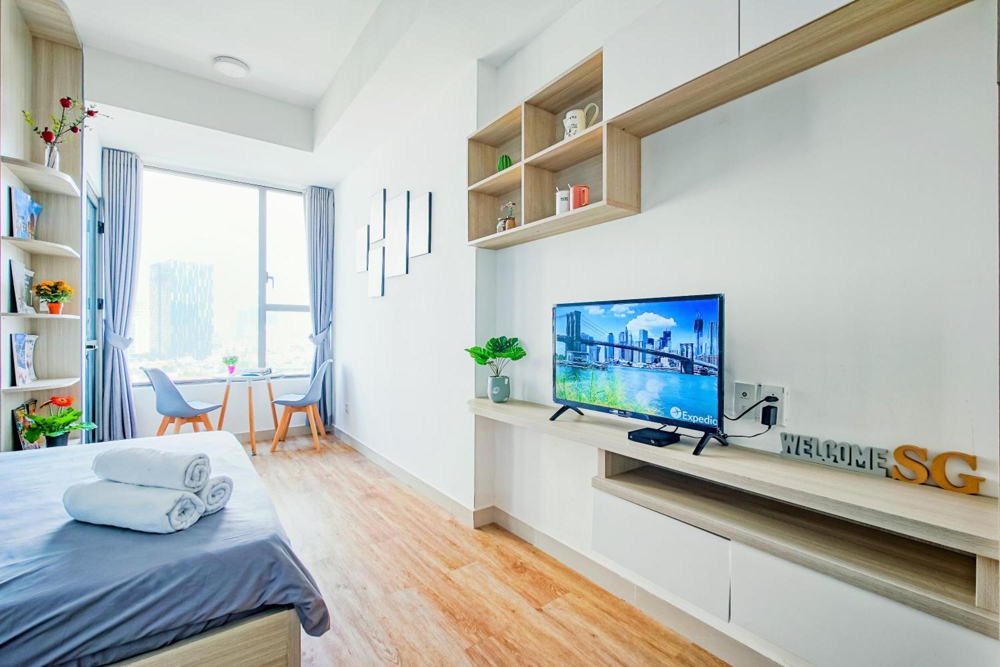 Innside Apartment - Rivergate Residence, Free Gym And Pool Хошимин Экстерьер фото