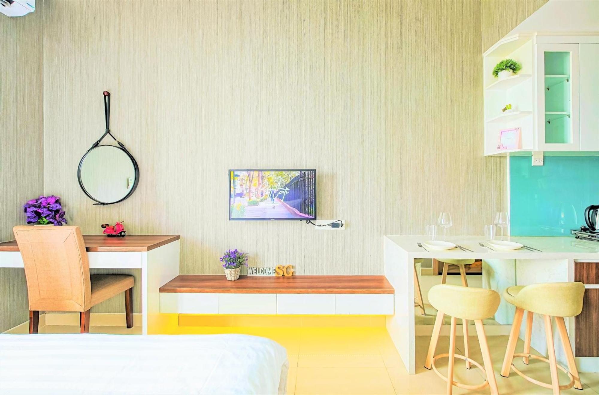 Innside Apartment - Rivergate Residence, Free Gym And Pool Хошимин Экстерьер фото